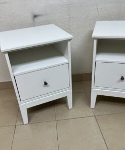 IKEA IDANÄS white bedside table,