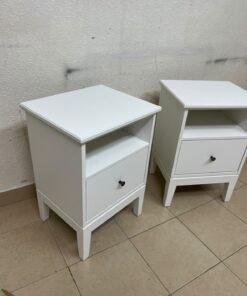 IKEA IDANÄS white bedside table, - Image 3