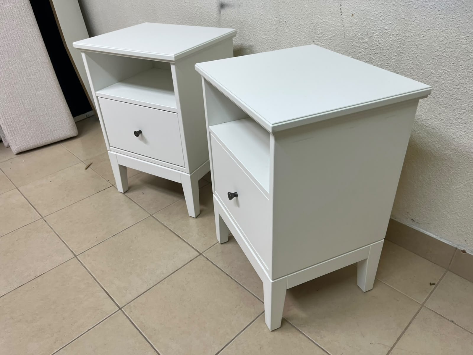 IKEA IDANÄS white bedside table, - Image 6