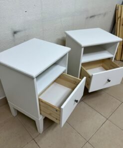 IKEA IDANÄS white bedside table, - Image 12
