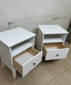 IKEA IDANÄS white bedside table, - Image 14