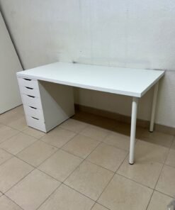 LAGKAPTEN / ALEX desk in white from IKEA - Image 2