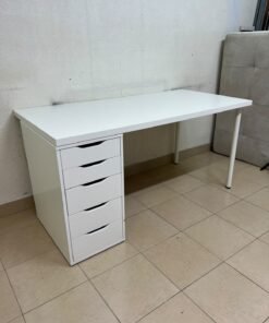 LAGKAPTEN / ALEX desk in white from IKEA - Image 6