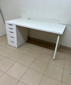 LAGKAPTEN / ALEX desk in white from IKEA - Image 7