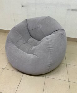 Intex Beanless Bag Chair (inflatable, without filling) – Grey.