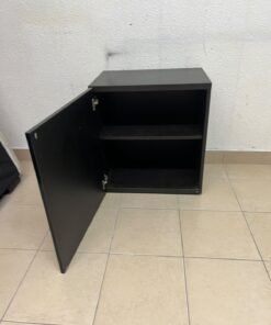 An IKEA BESTÅ series storage cabinet, featuring a high-gloss black door (Selsviken front). - Image 8
