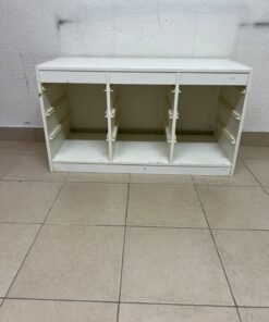 White storage frame from the IKEA TROFAST series, measuring 99x44x56 cm. - Image 6