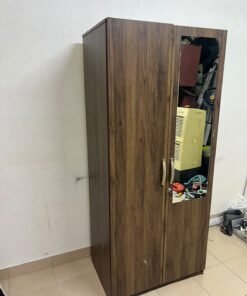 Kulltorp Plus 2-Door Wardrobe with Mirror and Lock from Home Box.