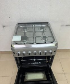 Geepas freestanding gas cooker, 60×60 cm, featuring 4 burners. - Image 2