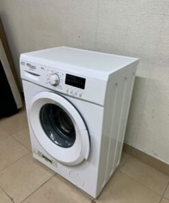 The image shows a Super General front-load washing machine (6 kg capacity, 1000 RPM, model similar to SGW6100NLED). - Image 3