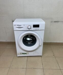 The image shows a Super General front-load washing machine (6 kg capacity, 1000 RPM, model similar to SGW6100NLED). - Image 8