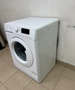 A white, front-loading washing machine from the brand Indesit—part of the "MyTime" range—featuring a 7 kg capacity and a spin speed of 1200 rpm. - Image 6
