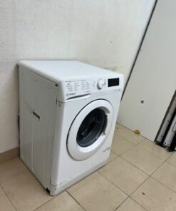 A white, front-loading washing machine from the brand Indesit—part of the "MyTime" range—featuring a 7 kg capacity and a spin speed of 1200 rpm. - Image 4