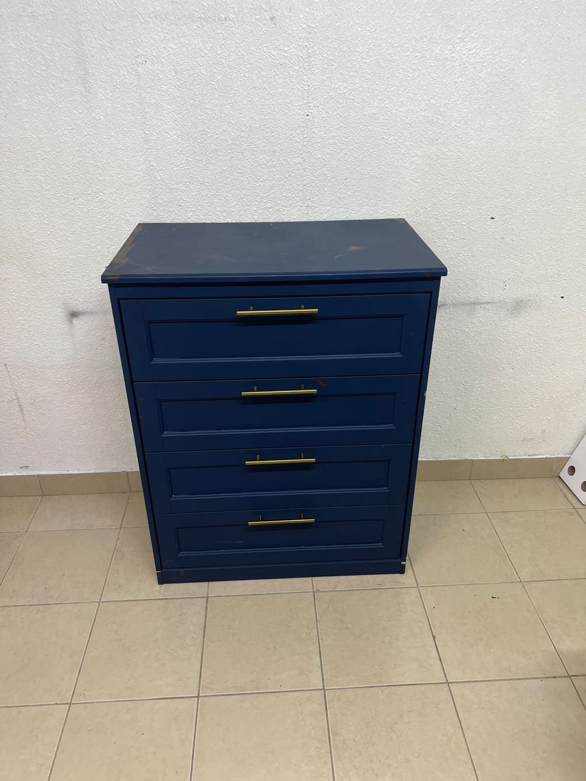 FÅGELFJÄLLET chest of drawers (4 drawers, dark blue) available at IKEA - Image 2