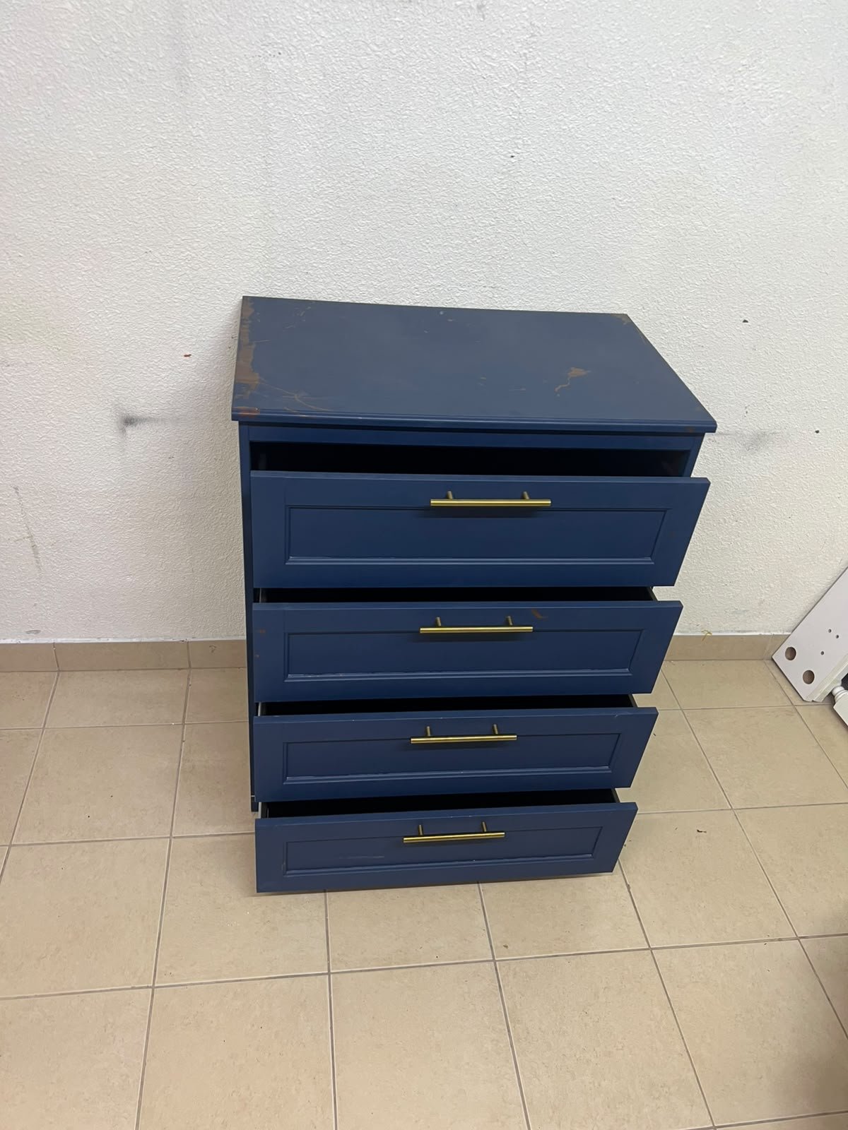 FÅGELFJÄLLET chest of drawers (4 drawers, dark blue) available at IKEA - Image 4