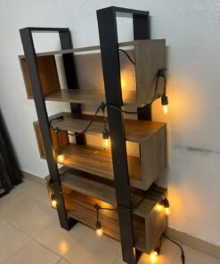 A modern bookcase display unit from the Modulix Opus collection, available at Home Box UAE. - Image 7