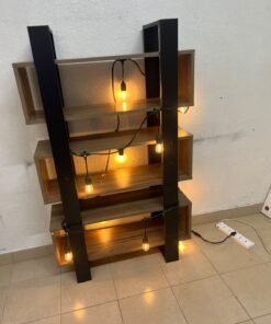 A modern bookcase display unit from the Modulix Opus collection, available at Home Box UAE. - Image 8