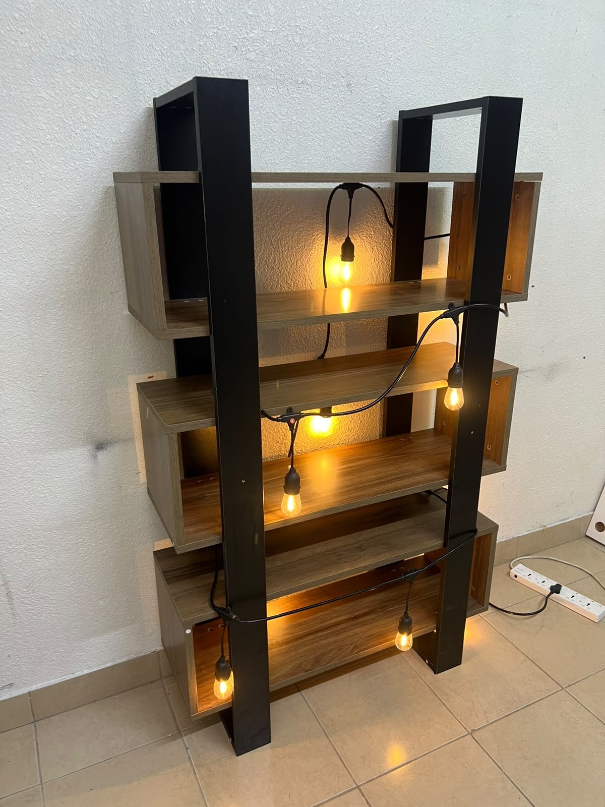 A modern bookcase display unit from the Modulix Opus collection, available at Home Box UAE. - Image 9