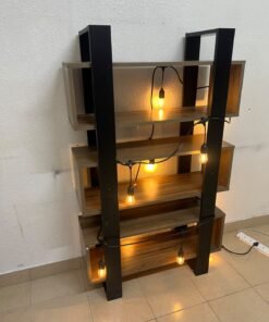 A modern bookcase display unit from the Modulix Opus collection, available at Home Box UAE. - Image 2