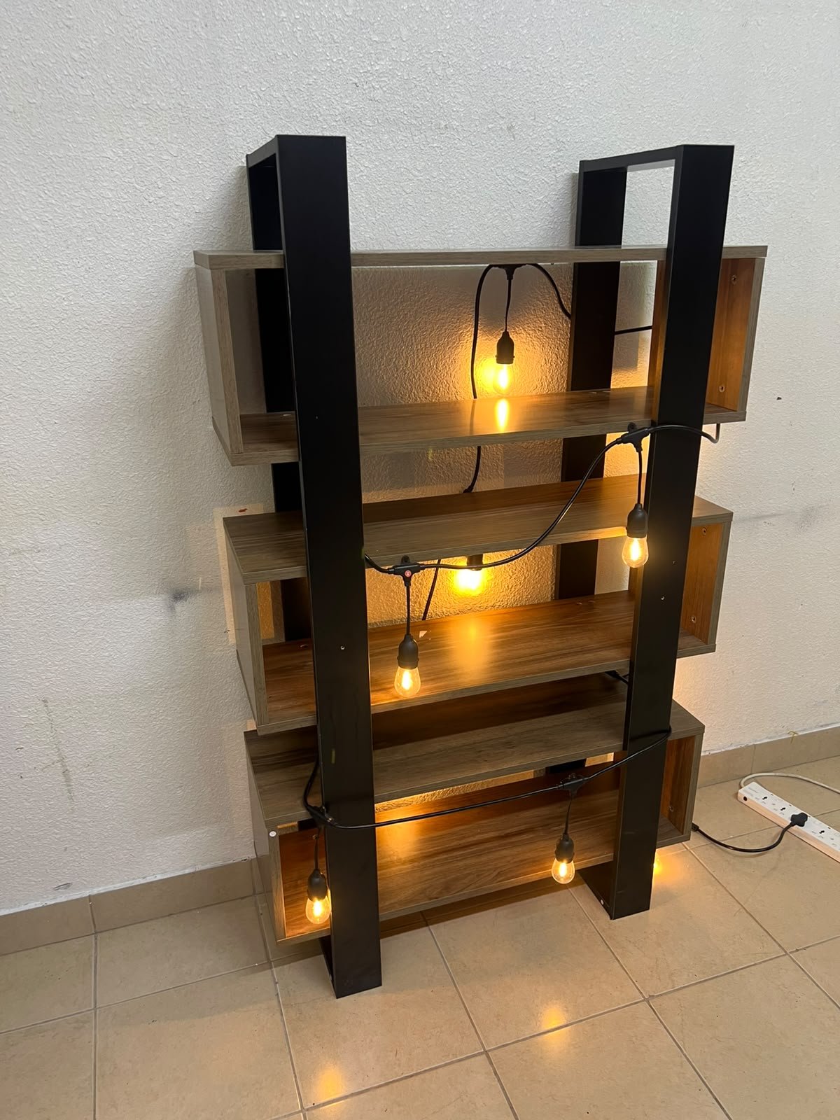 A modern bookcase display unit from the Modulix Opus collection, available at Home Box UAE. - Image 2