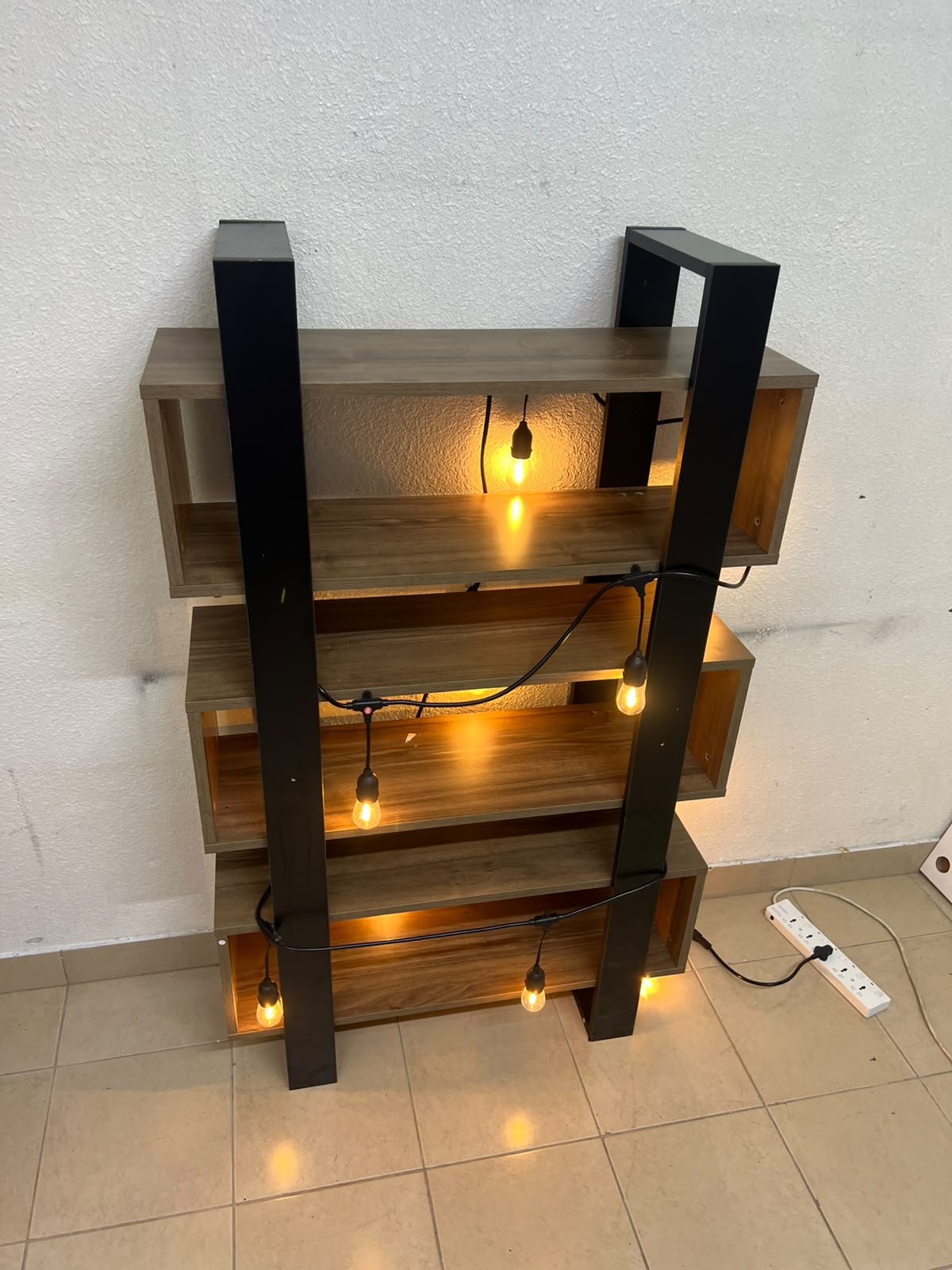 A modern bookcase display unit from the Modulix Opus collection, available at Home Box UAE. - Image 4