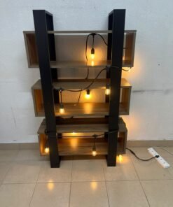 A modern bookcase display unit from the Modulix Opus collection, available at Home Box UAE. - Image 5