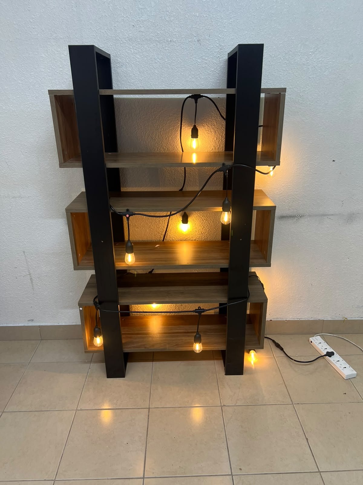 A modern bookcase display unit from the Modulix Opus collection, available at Home Box UAE. - Image 5