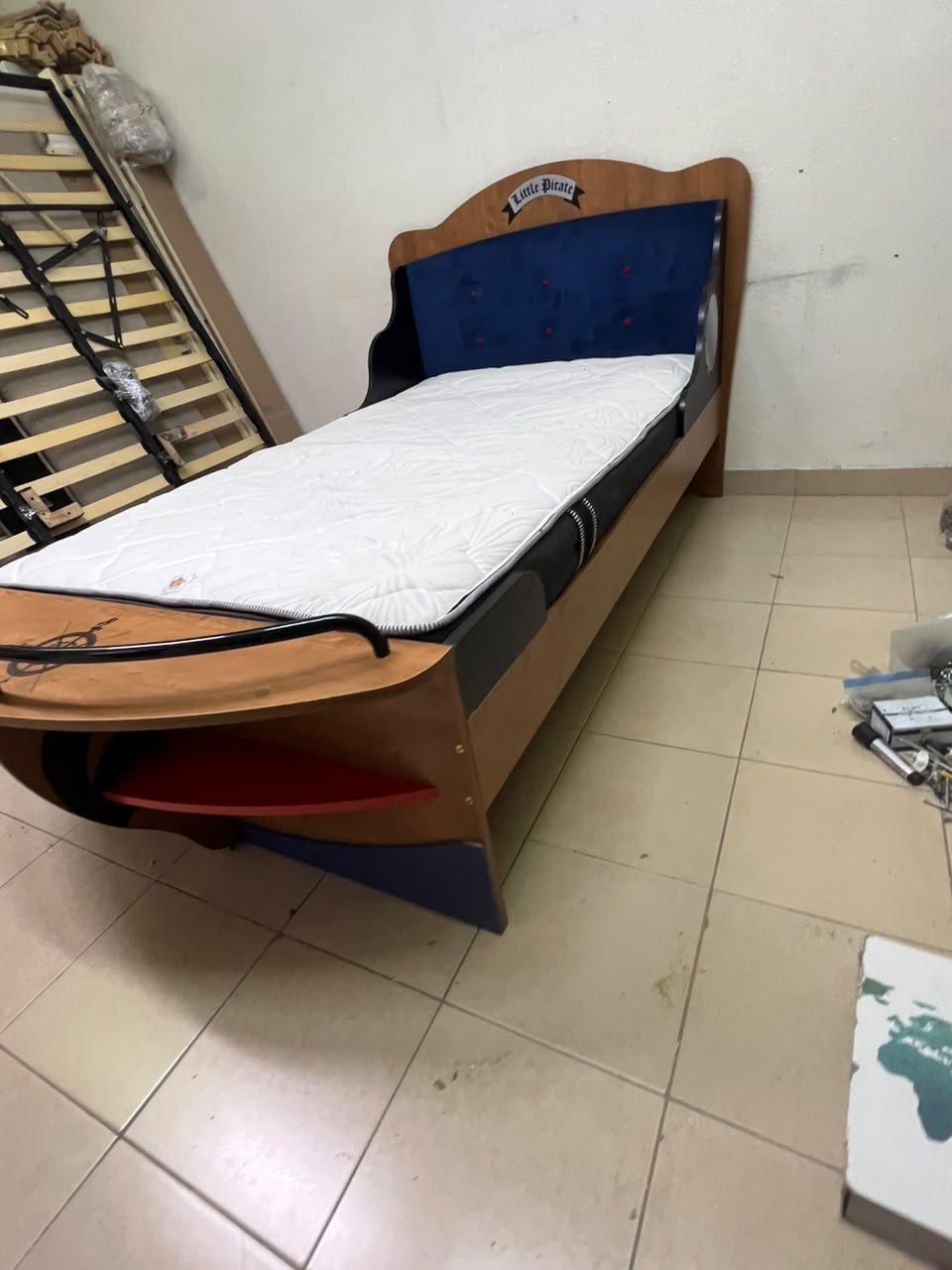 'Little Pirate' ship-design children's bed from Home Centre. - Image 5