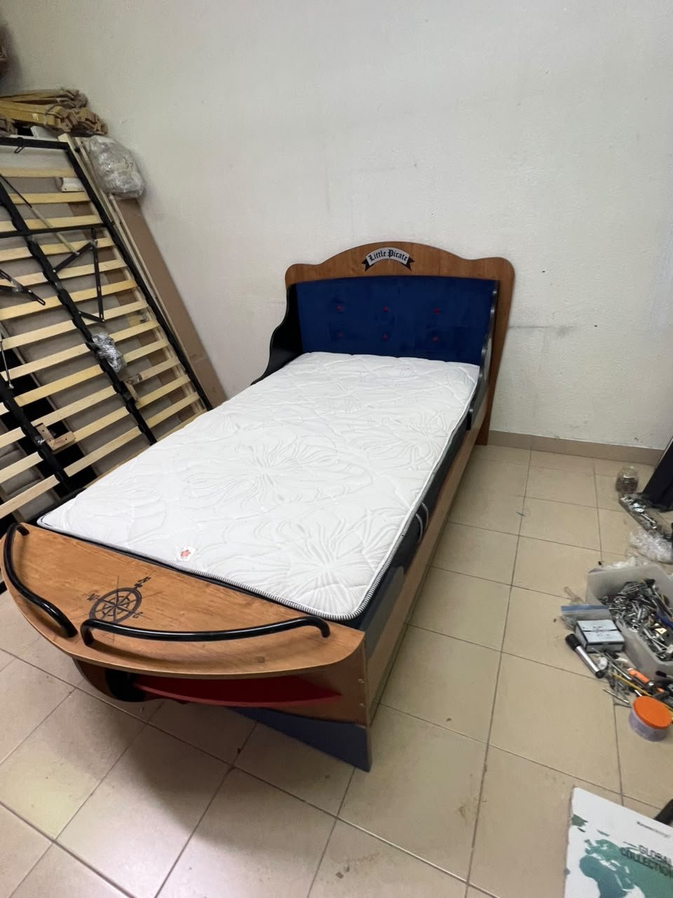 'Little Pirate' ship-design children's bed from Home Centre. - Image 6