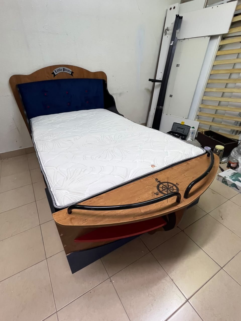 'Little Pirate' ship-design children's bed from Home Centre. - Image 7