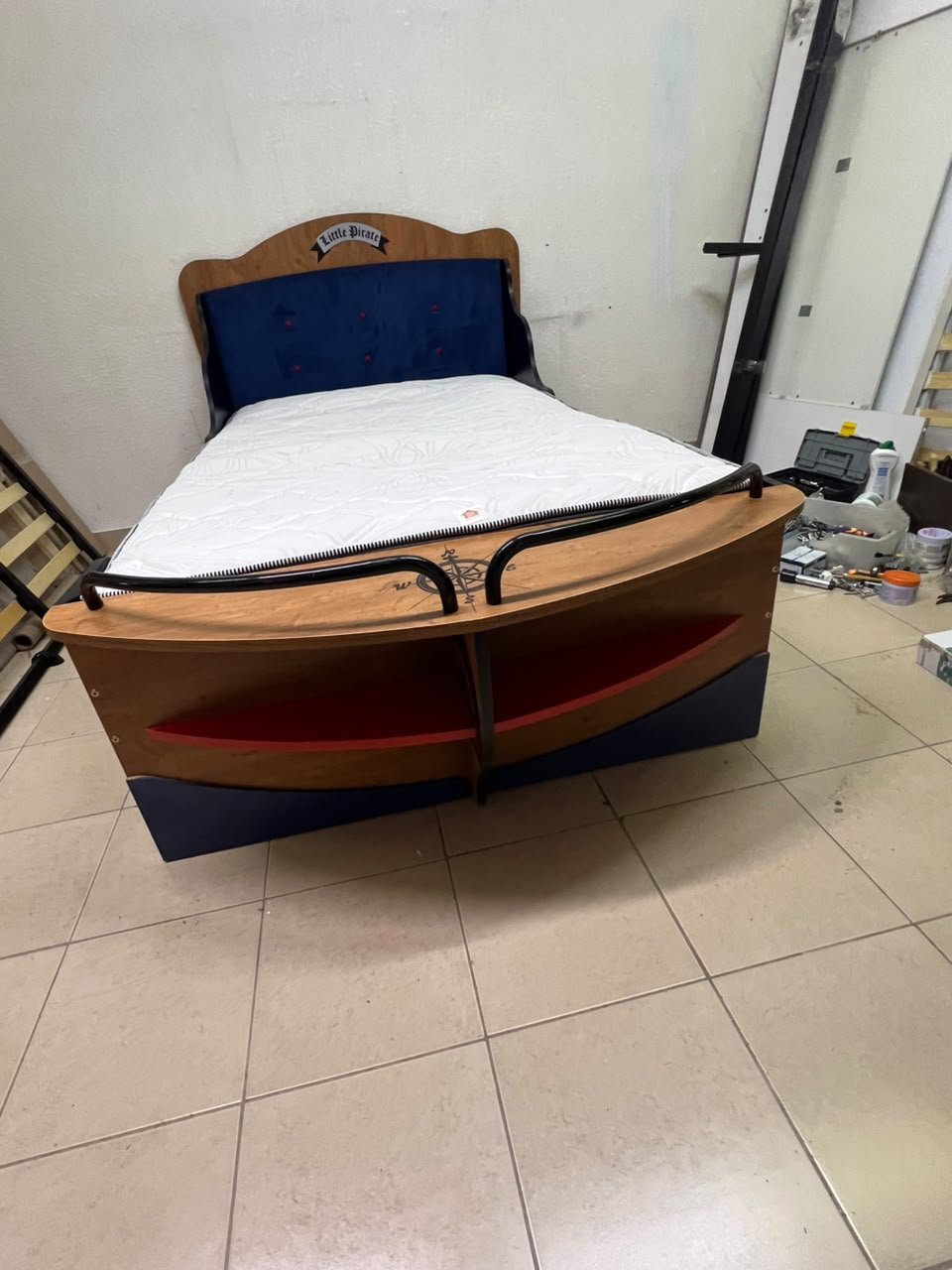 'Little Pirate' ship-design children's bed from Home Centre. - Image 9